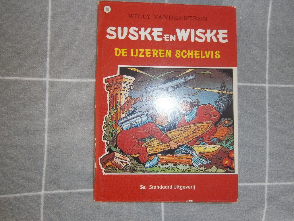 Suske en Wiske (mini-album) De ijzeren schelvis (2003), Boeken, Stripboeken, Willy Vandersteen, Eén stripboek, Ophalen, Gelezen