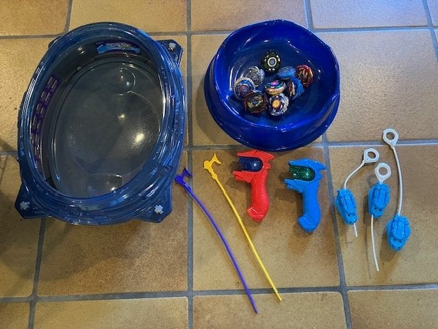 Beyblade burst Hasbro, Ophalen of Verzenden, Zo goed als nieuw