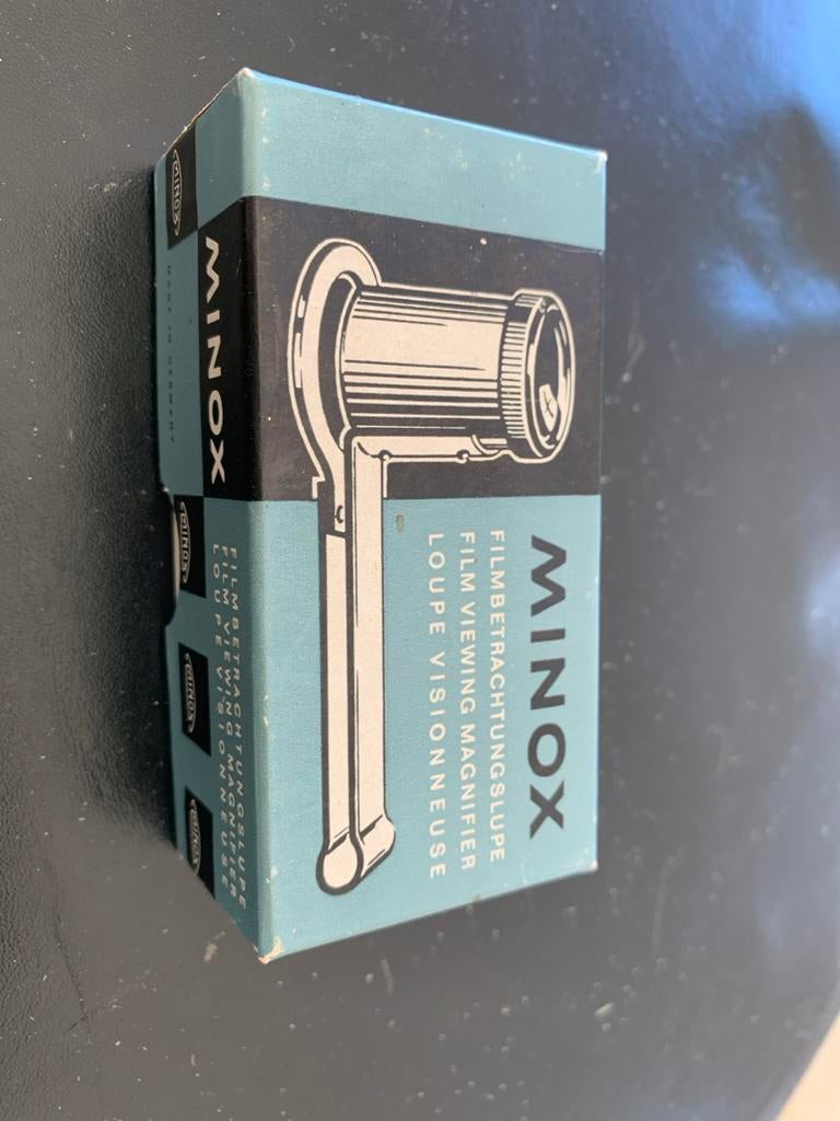 Minox filmkijker / film viewing magnifier - Nieuwstaat, Ophalen of Verzenden, Zo goed als nieuw, Minder dan 8x, Overige typen