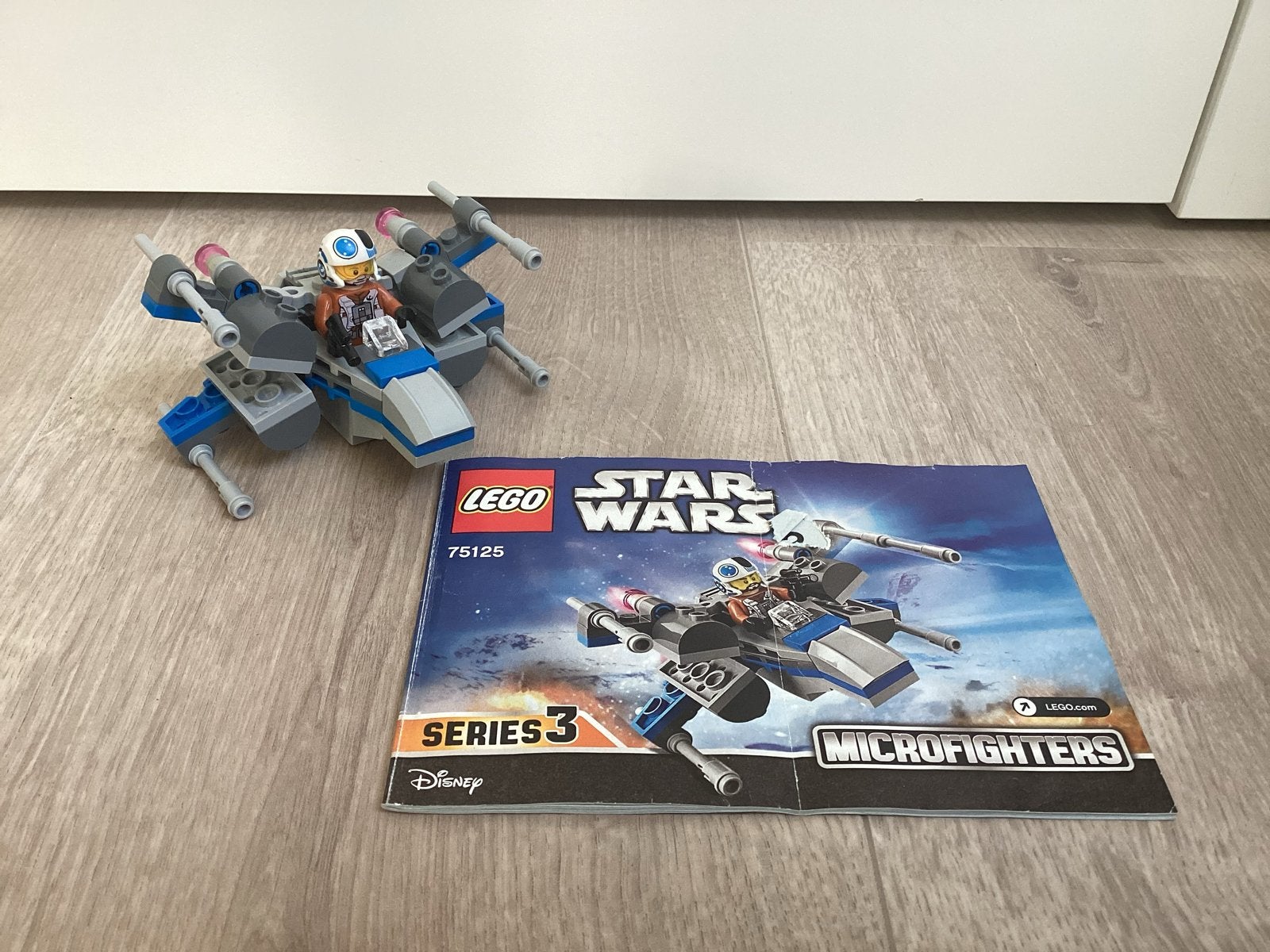LEGO Star Wars 75125 X-Wing Fighter Microfighter, Star Wars, Lego, Ophalen of Verzenden, Zo goed als nieuw