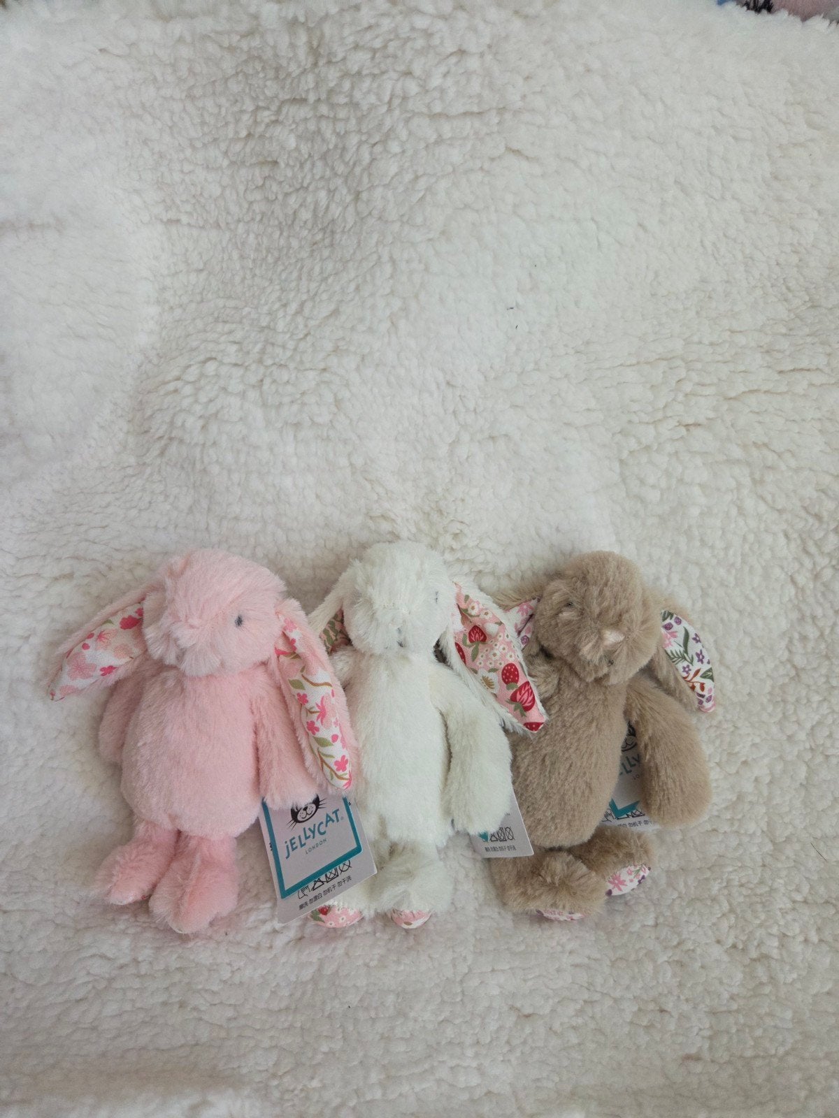 Jellycat konijntjes sleutelhangers - Nieuw, Kinderen en Baby's, Speelgoed | Knuffels en Pluche, Jellycat, Ophalen of Verzenden