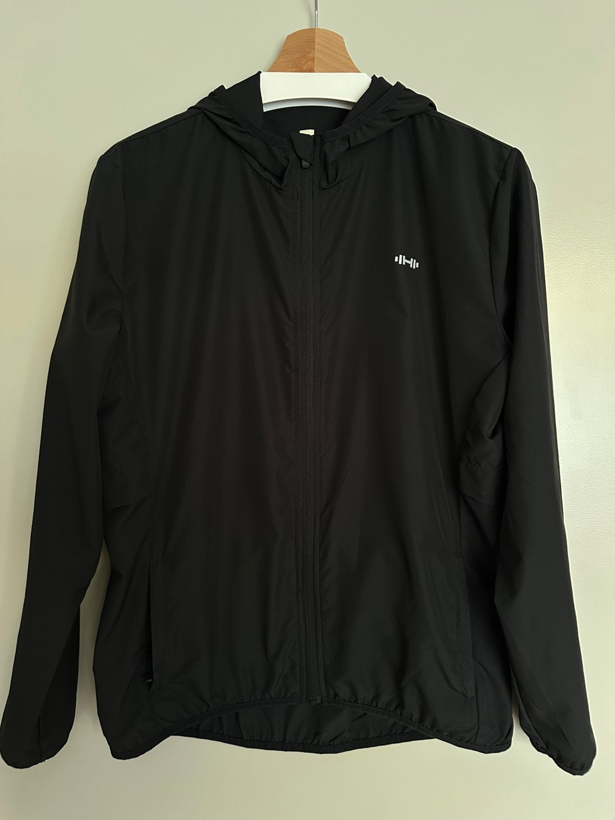 Dames sportjas van Hema. Maat M, Kleding | Dames, Maat 38/40 (M), Zwart, Overige typen, Ophalen of Verzenden