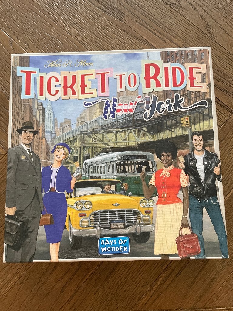 Ticket to ride New York, Drie of vier spelers, Ophalen of Verzenden, Nieuw, Days of Wonder