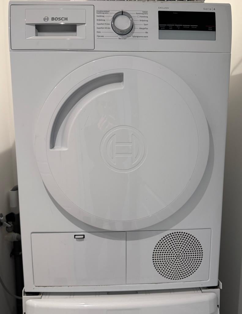 Bosch Serie 4 Exclusiv Condensdroger, Witgoed en Apparatuur, Ophalen, 8 tot 10 kg, Zo goed als nieuw, Voorlader