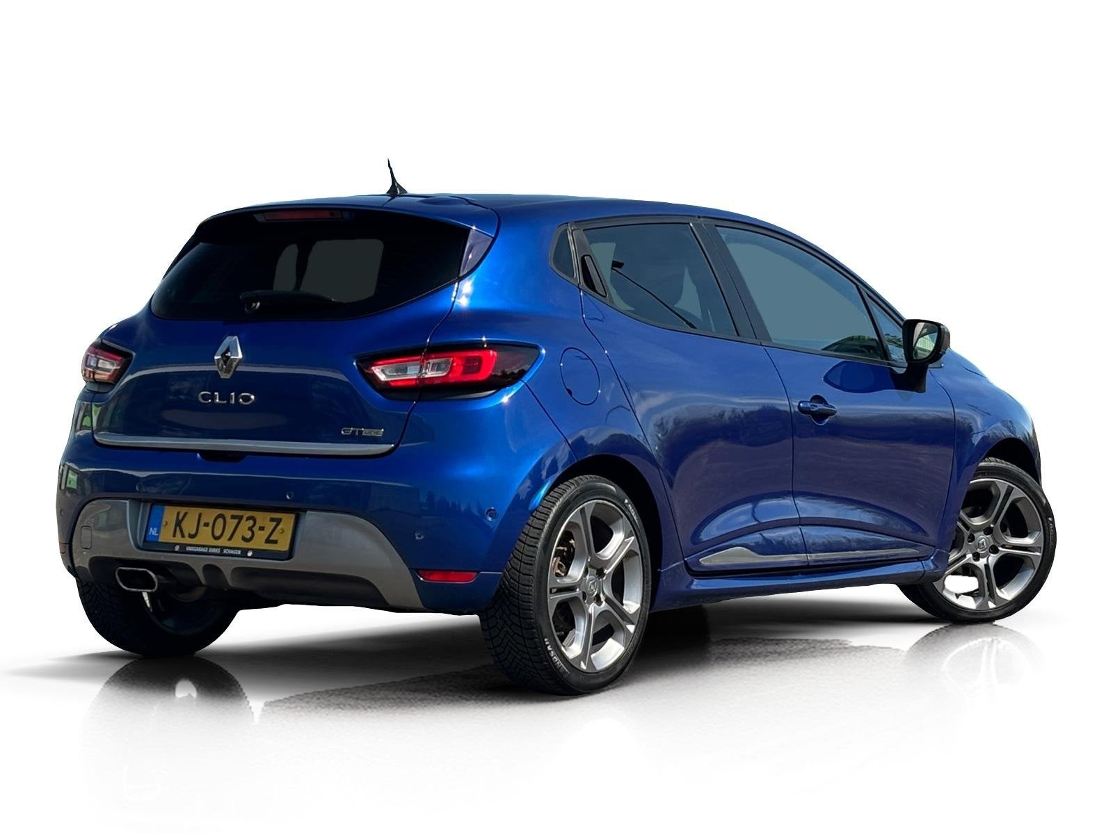 Renault Clio 1.2 TCe GT Line  Bose  Sportstoelen  C, Auto's, Voorwielaandrijving, Gebruikt, Euro 6, Blauw