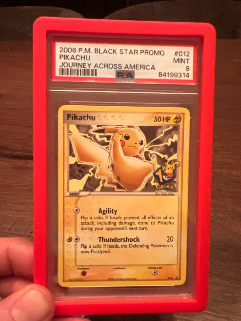 Pikachu psa 9, Ophalen of Verzenden, Zo goed als nieuw, Losse kaart