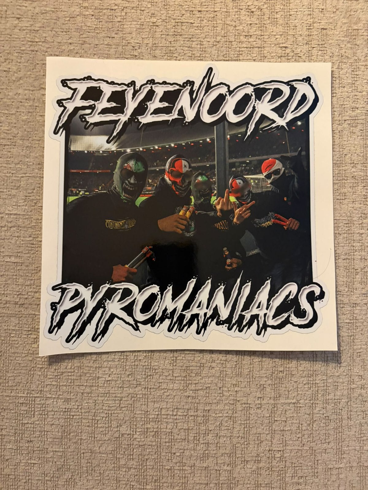 Feyenoord sticker, Verzamelen, Ophalen of Verzenden, Zo goed als nieuw, Sport