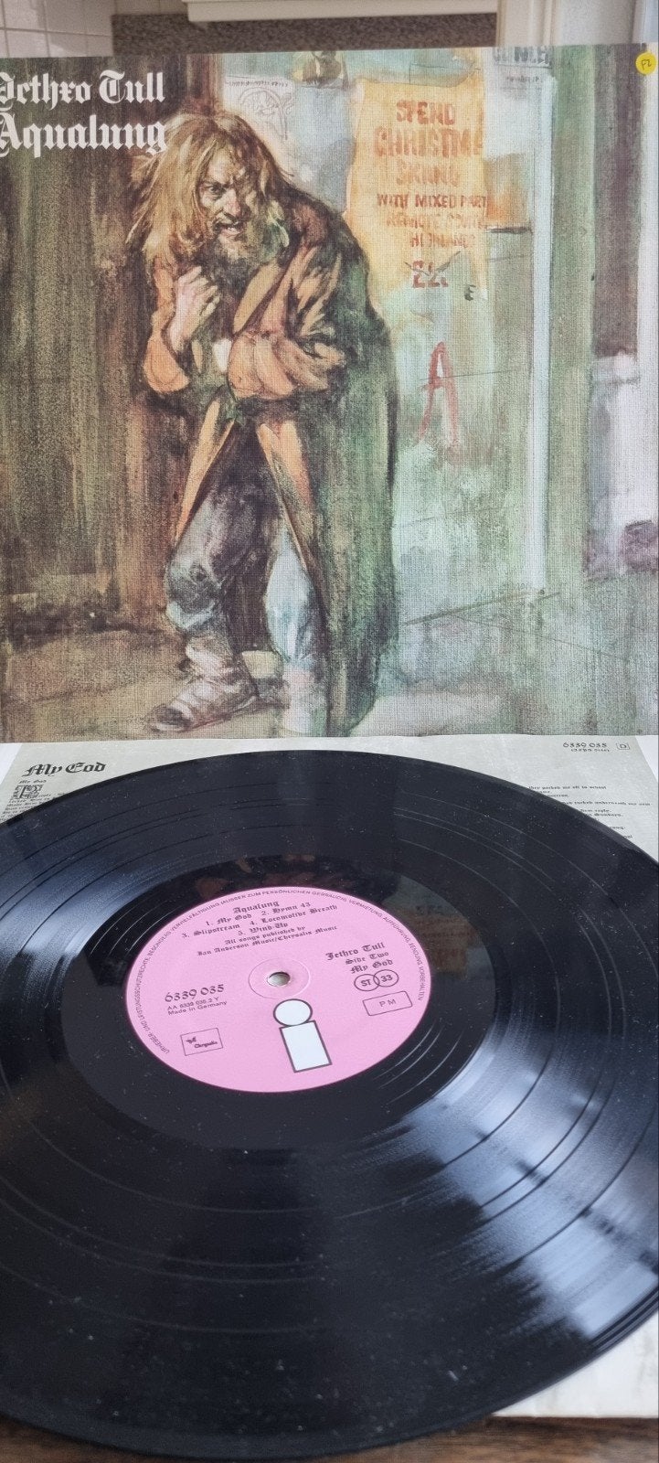 Jethro Tull - Aqualung LP (1971) - Progressive Rock, Progressive, Gebruikt, 1970 - 1979, 12 inch