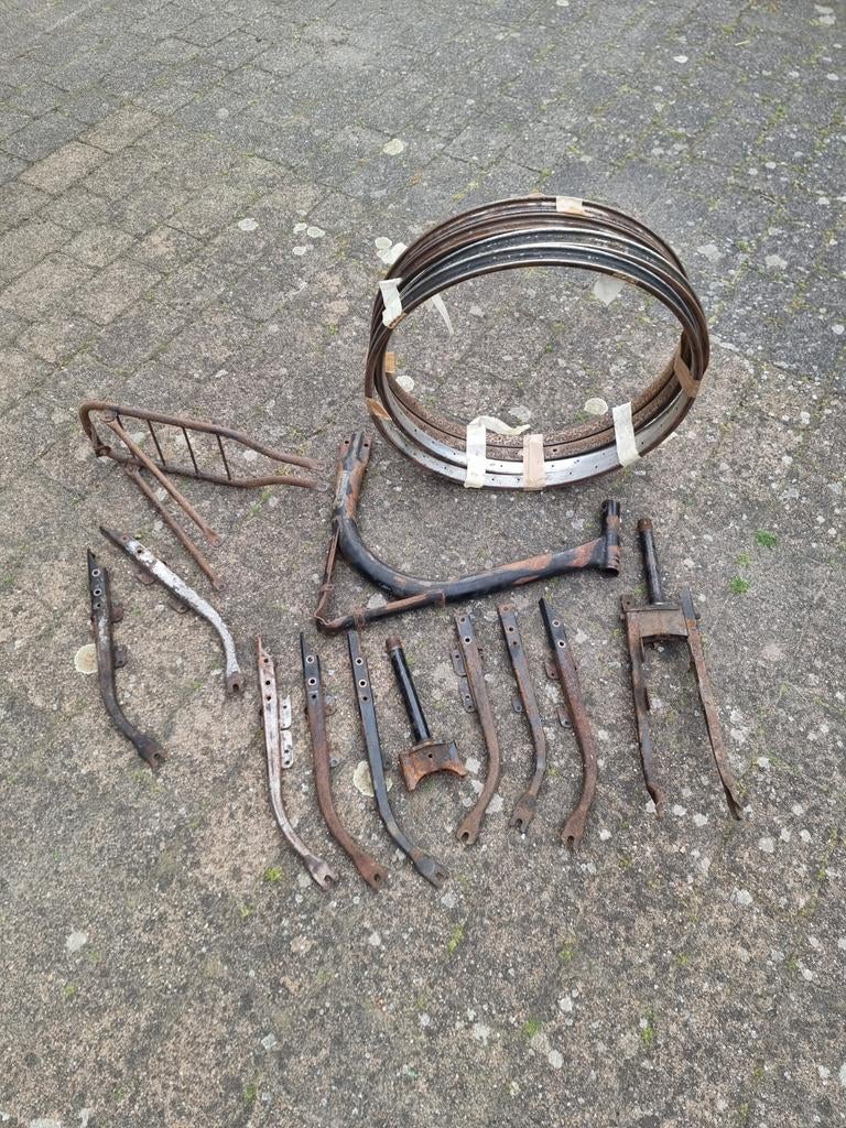 Solex zwanenhals frame onderdelen, Fietsen en Brommers, Ophalen of Verzenden, Gebruikt, Frame