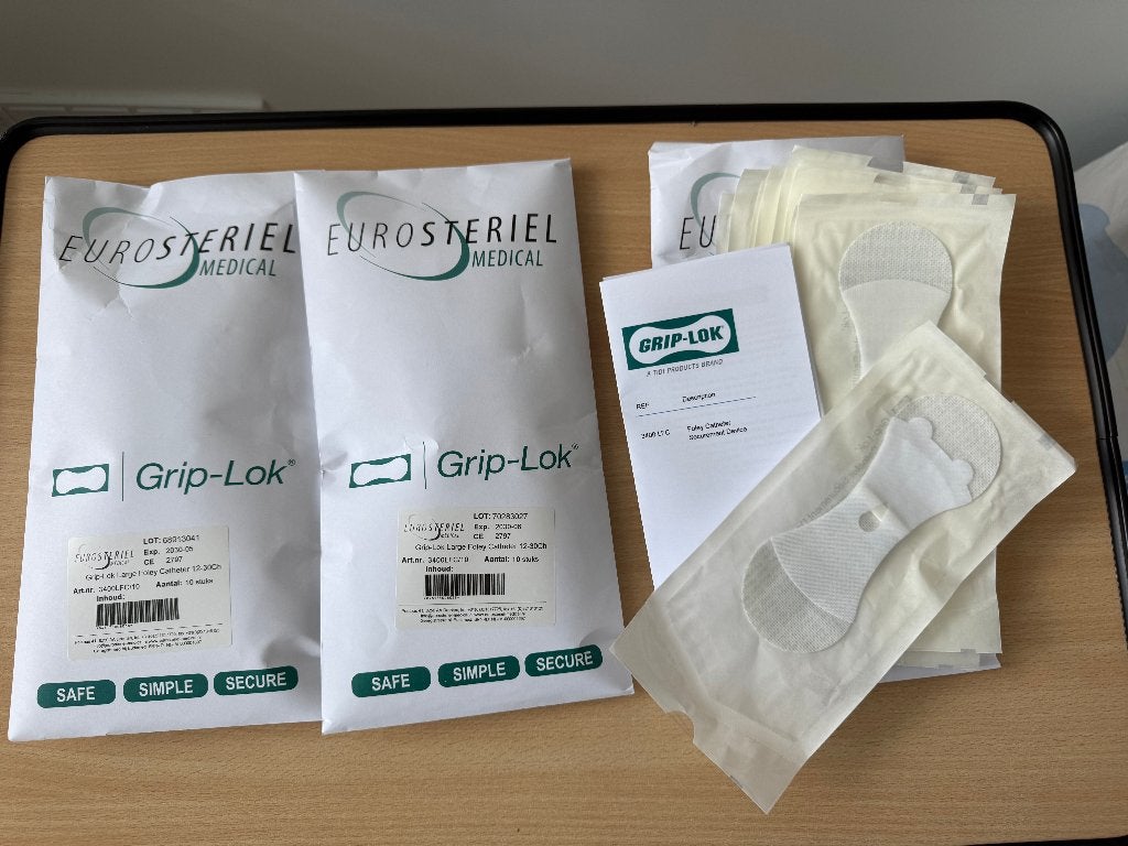 Grip-Lok latexvrije katheter fixatiepleister, Ophalen of Verzenden, Nieuw