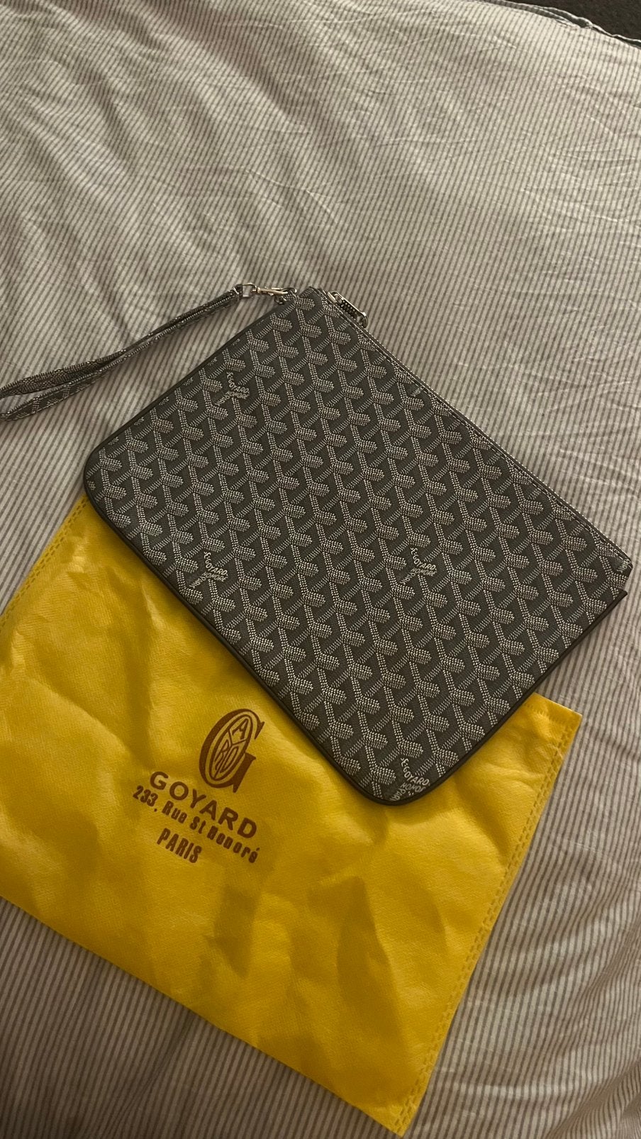 Goyard laptoptas, Sieraden, Tassen en Uiterlijk, Verzenden, Nieuw, Grijs, Heer of Dame