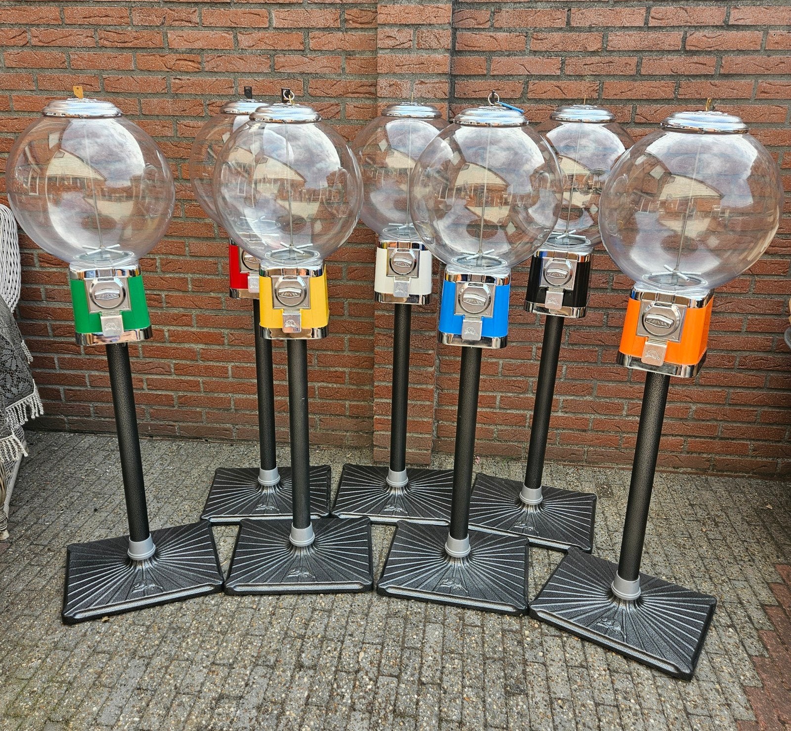 FIFTIES SIXTIES BEAVER CAPSULE /  KAUWGOMBALLEN AUTOMATEN, Ophalen, Zo goed als nieuw