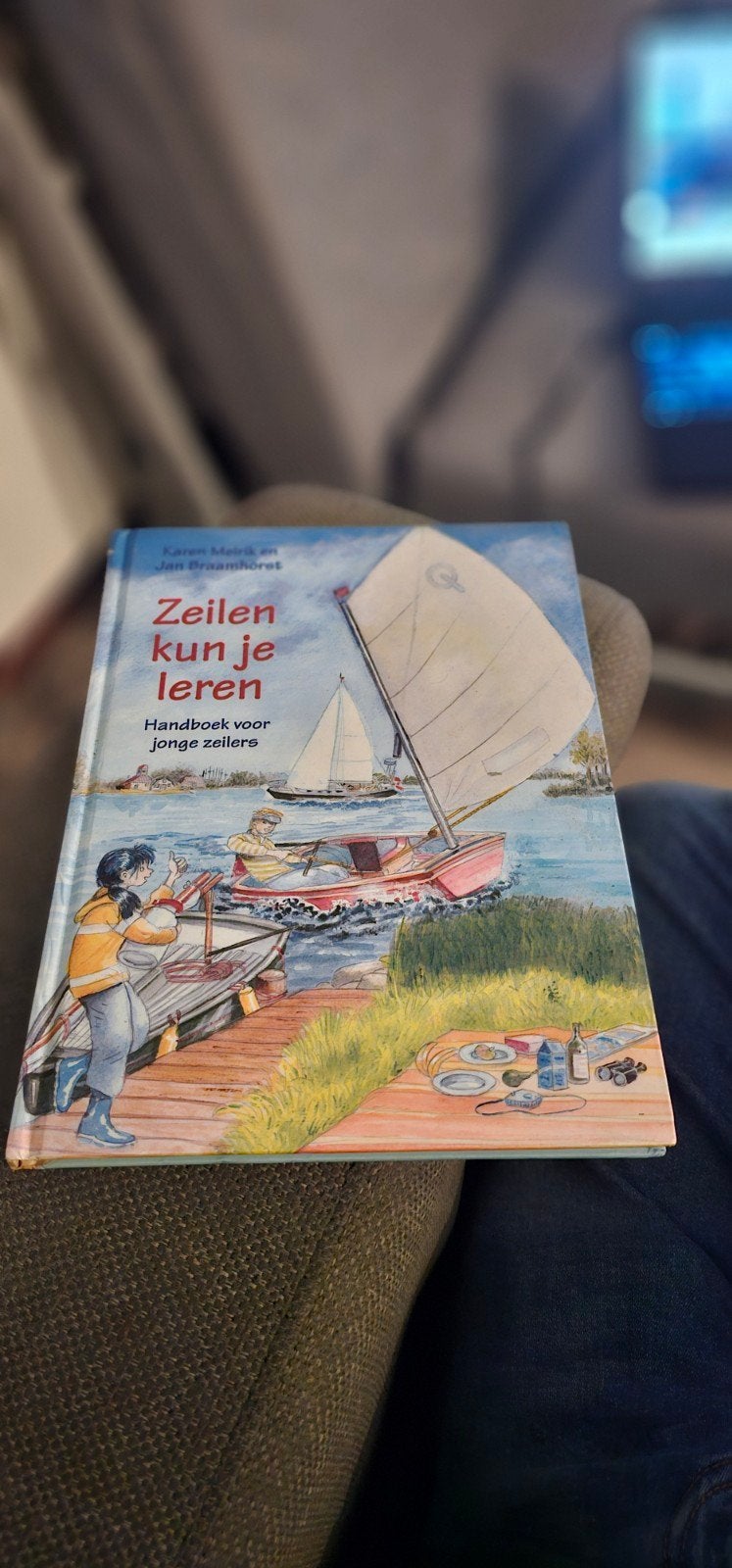 Zeilen kun je leren - Handboek voor jonge zeilers, Ophalen, Gelezen, Karen Mair en Jan Braamhorst, Non-fictie