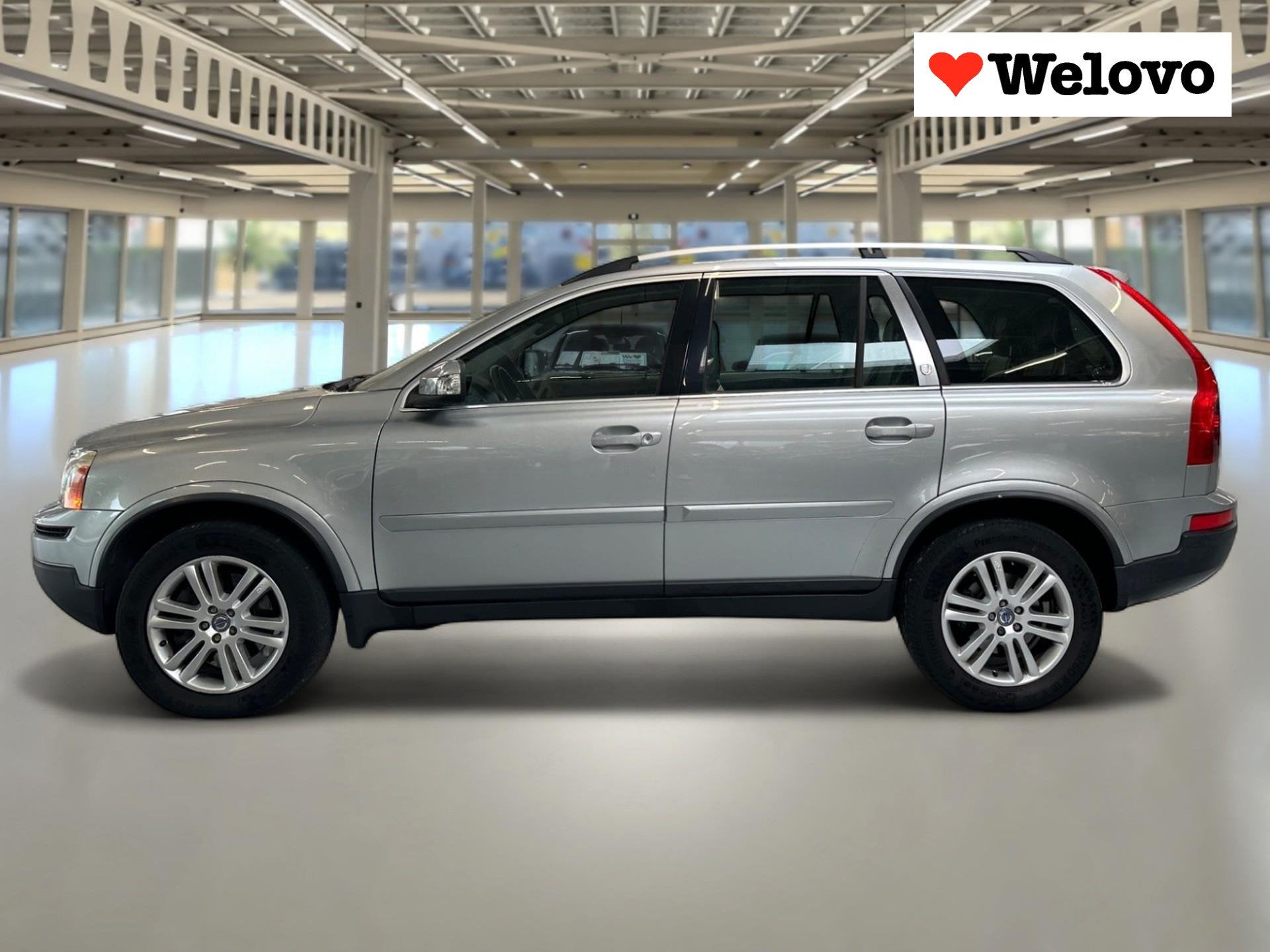 Volvo XC90 3.2 Executive 7 Pers. Electr. Stoelen, Trekhaak n, Auto's, 238 pk, Gebruikt, Zwart, Automatische klimaatregeling