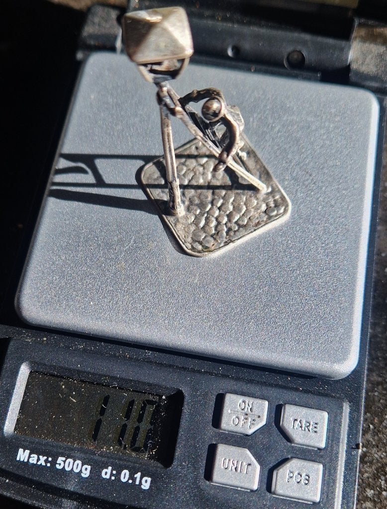 KOOPJE! Prachtige LANTAARNOPSTEKER Hollands zilver 835, Ophalen of Verzenden, Zilver