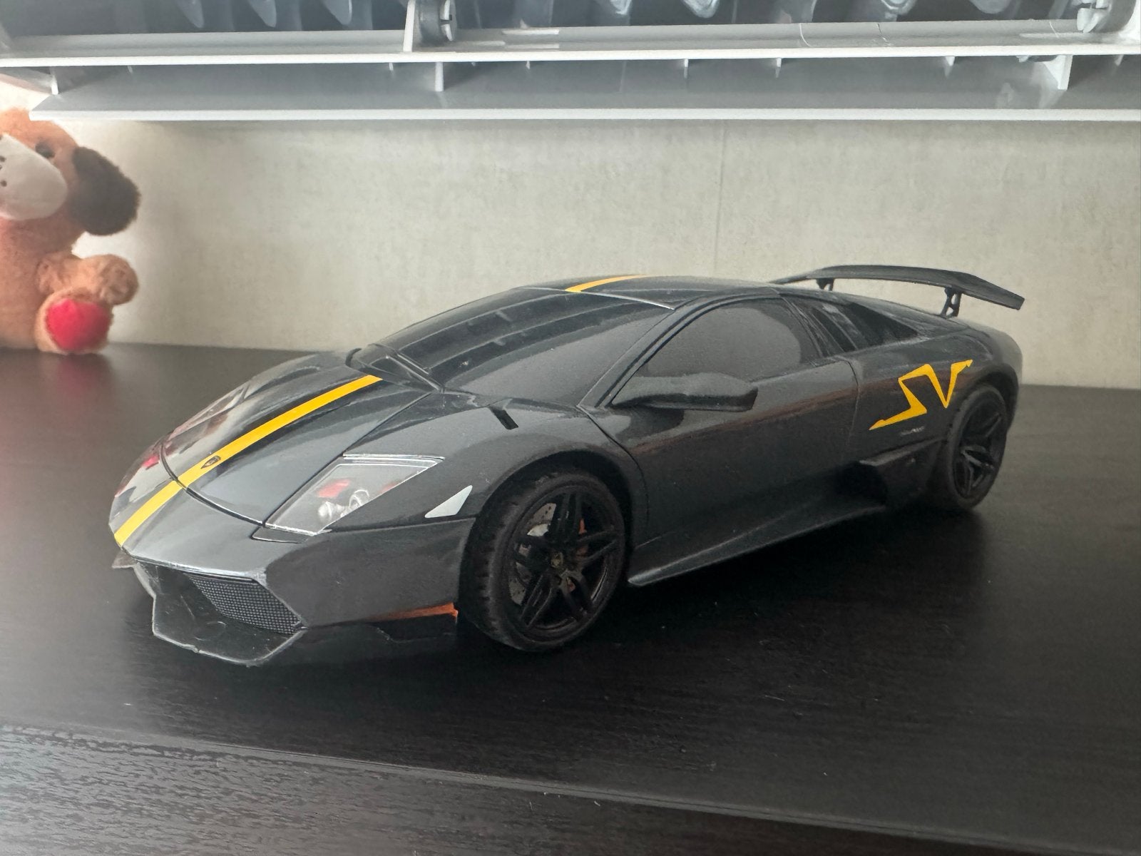 Lamborghini Murciélago SV Modelauto - Grijs, Overige merken, Auto, 1:32 tot 1:50, Ophalen of Verzenden