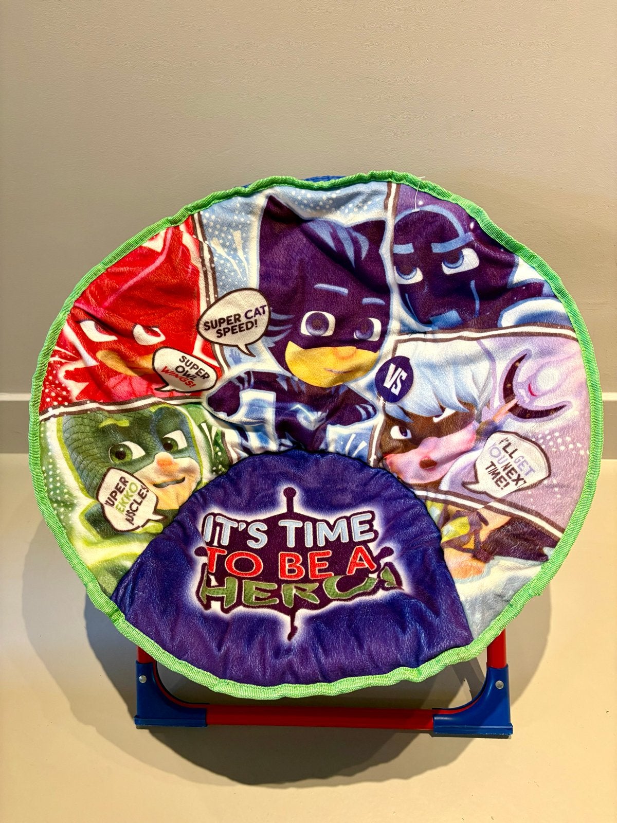Inklapbaar kinderstoeltje PJ Masks, Ophalen of Verzenden, Gebruikt, Inklapstoel