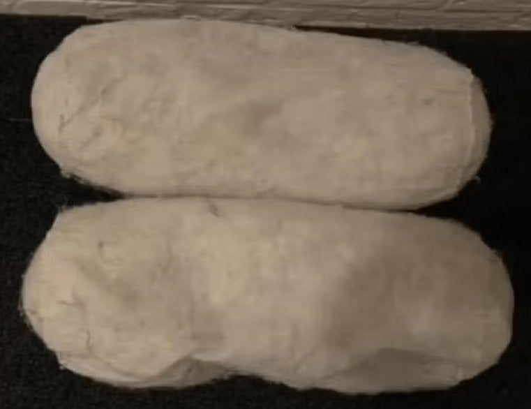 2x vulling voor kussen cylindervorm, rolkussen, binnenkussen, Ophalen of Verzenden, Zo goed als nieuw, Wit, Cilindervormig
