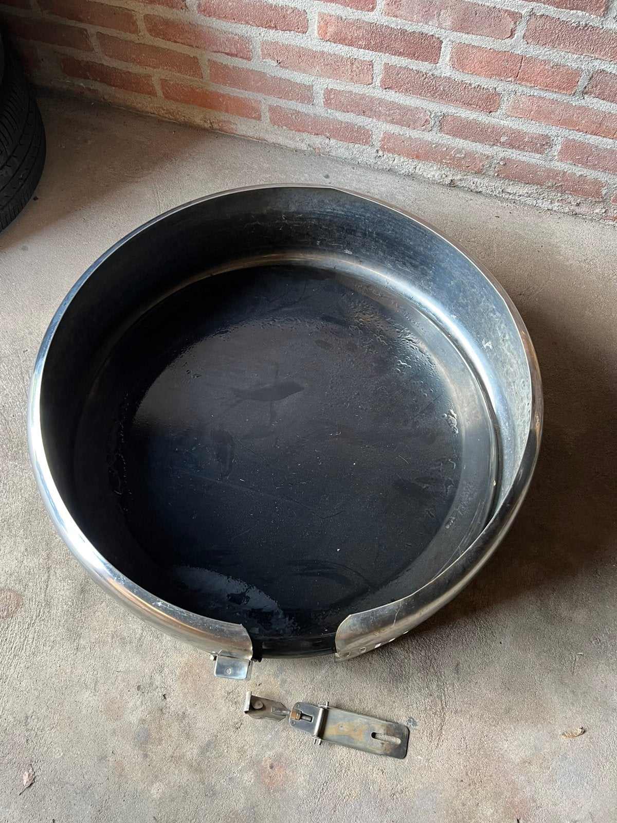 Suzuki Vitara rvs reservewiel cover met plaat, Ophalen, Suzuki