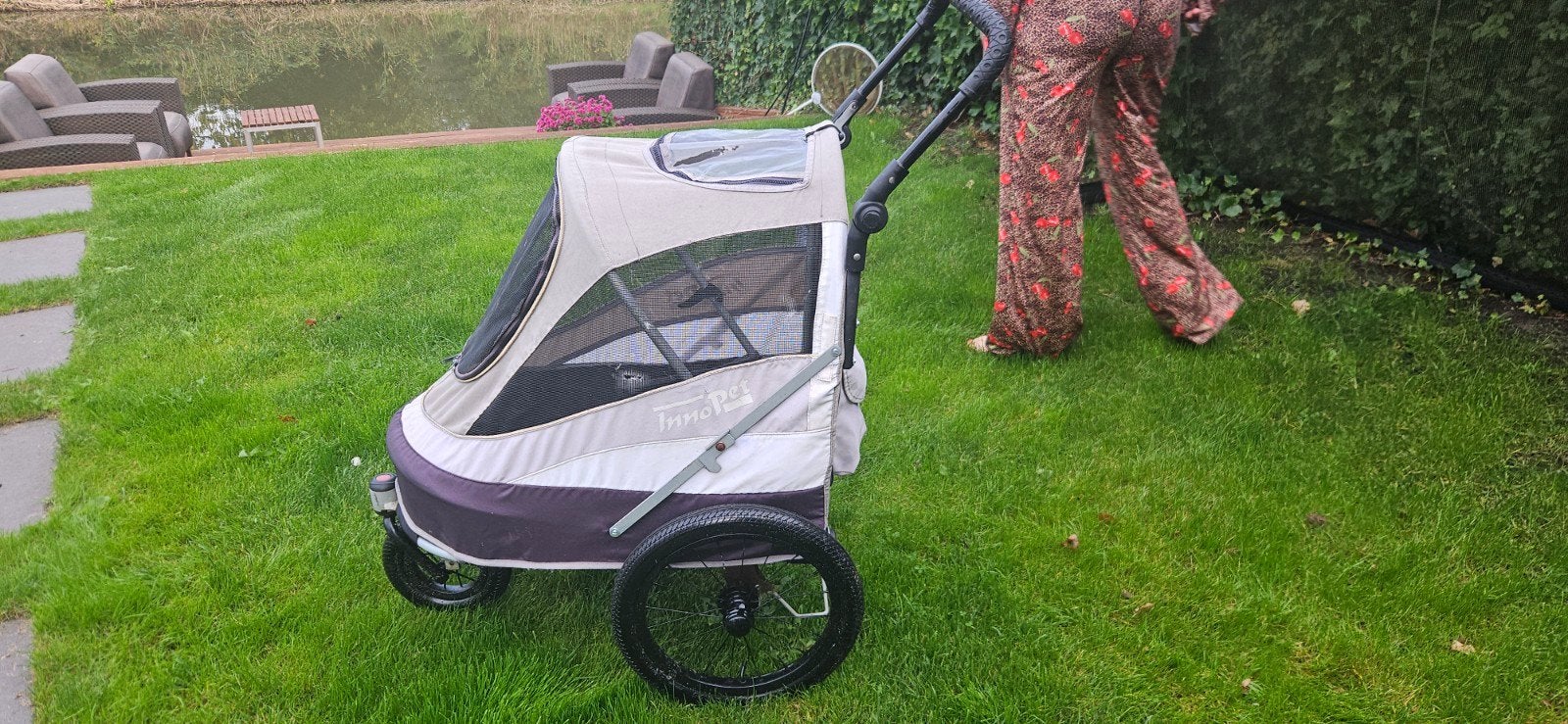 Fietskar hondenbuggy Innopet, Ophalen, Zo goed als nieuw