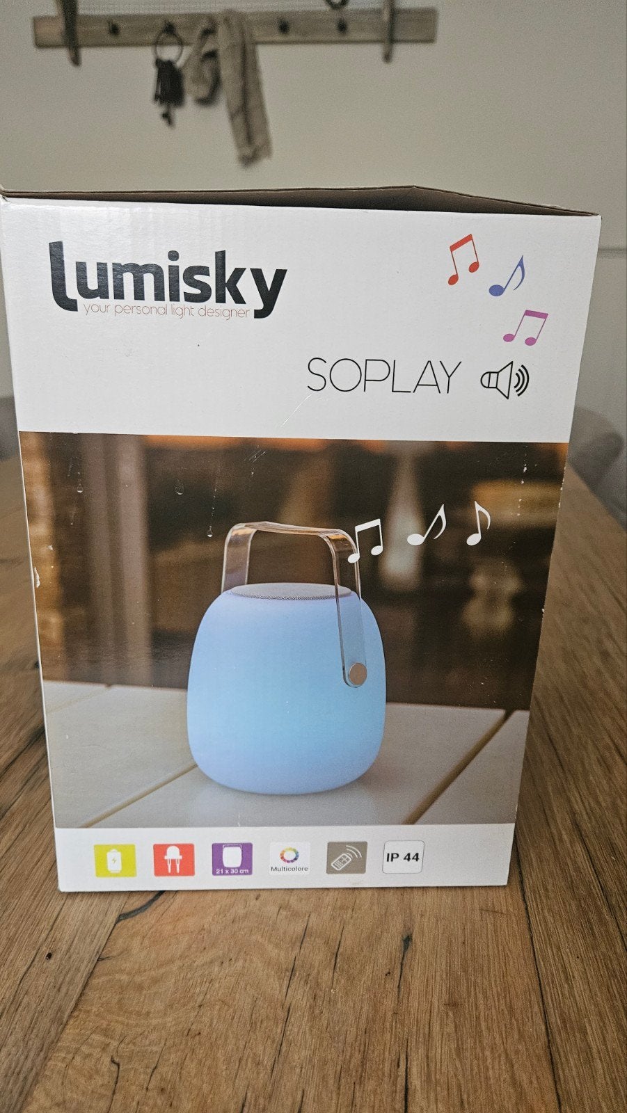 Lumisky Soplay Lichtgevende Speaker met Afstandsbediening, Overige merken, Nieuw, Ophalen of Verzenden, Minder dan 60 watt