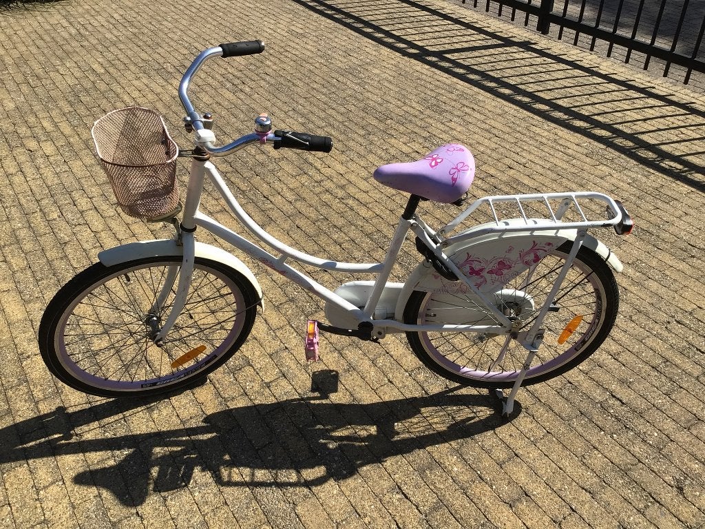 Kinder fiets, Gebruikt, Butterfly, Ophalen of Verzenden, Terugtraprem