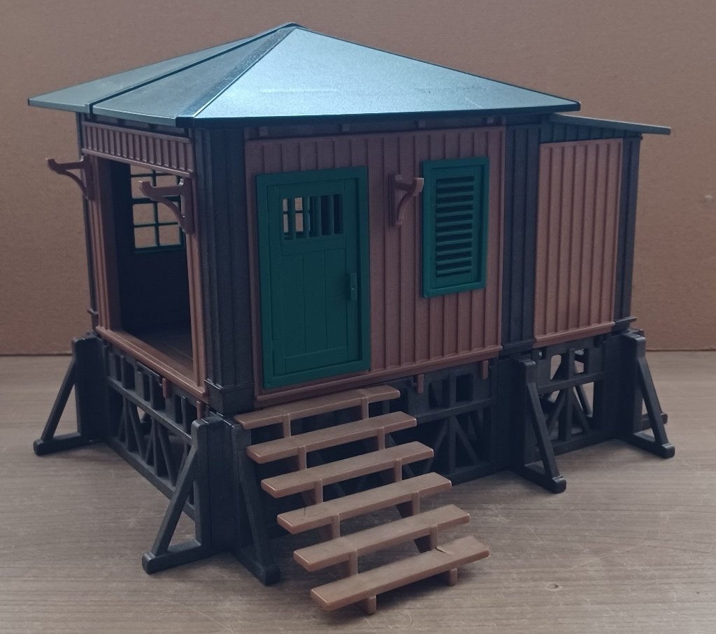 playmobil safarihuis / goederenloods, Ophalen of Verzenden, Gebruikt, Complete set, Gebouw