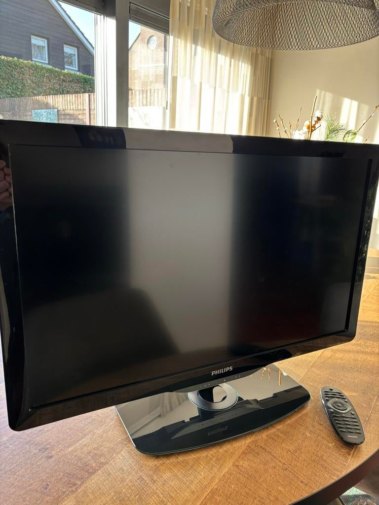 Philips TV met afstandsbediening - Goede staat, Ophalen, Philips, Gebruikt, 50 Hz
