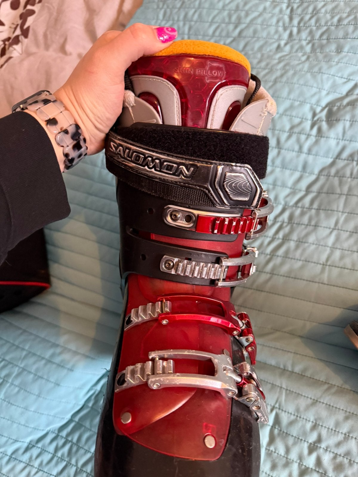 Skischoenen Salomon, Gebruikt, Schoenen, Skiën, Salomon