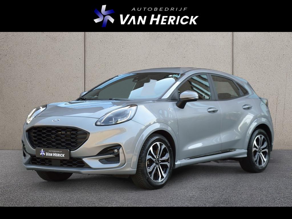 Ford Puma 1.0 EcoBoost Hybrid ST-Line | Navigatie | Winterpa, Voorwielaandrijving, Zwart, Origineel Nederlands, Bedrijf