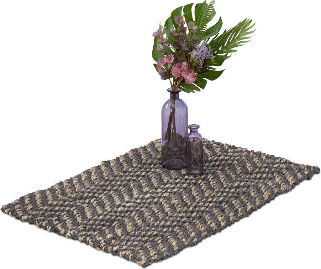 Vloerkleed, Gebruikt, 50 tot 100 cm, Beige, Rechthoekig