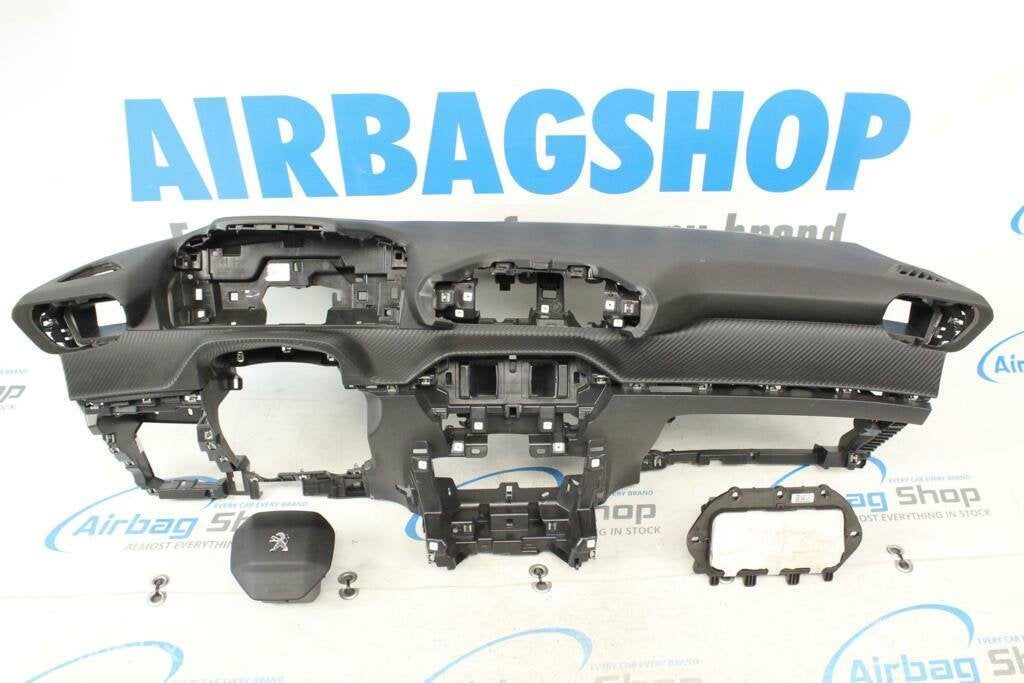 Airbag set - Dashboard met carbon Peugeot 208 (2019-heden), Gebruikt, Ophalen of Verzenden