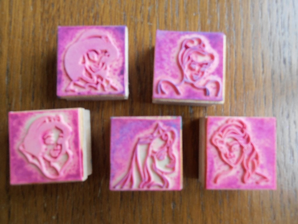 5 prinsessenstempels, Ophalen of Verzenden, Zo goed als nieuw, Knutselen