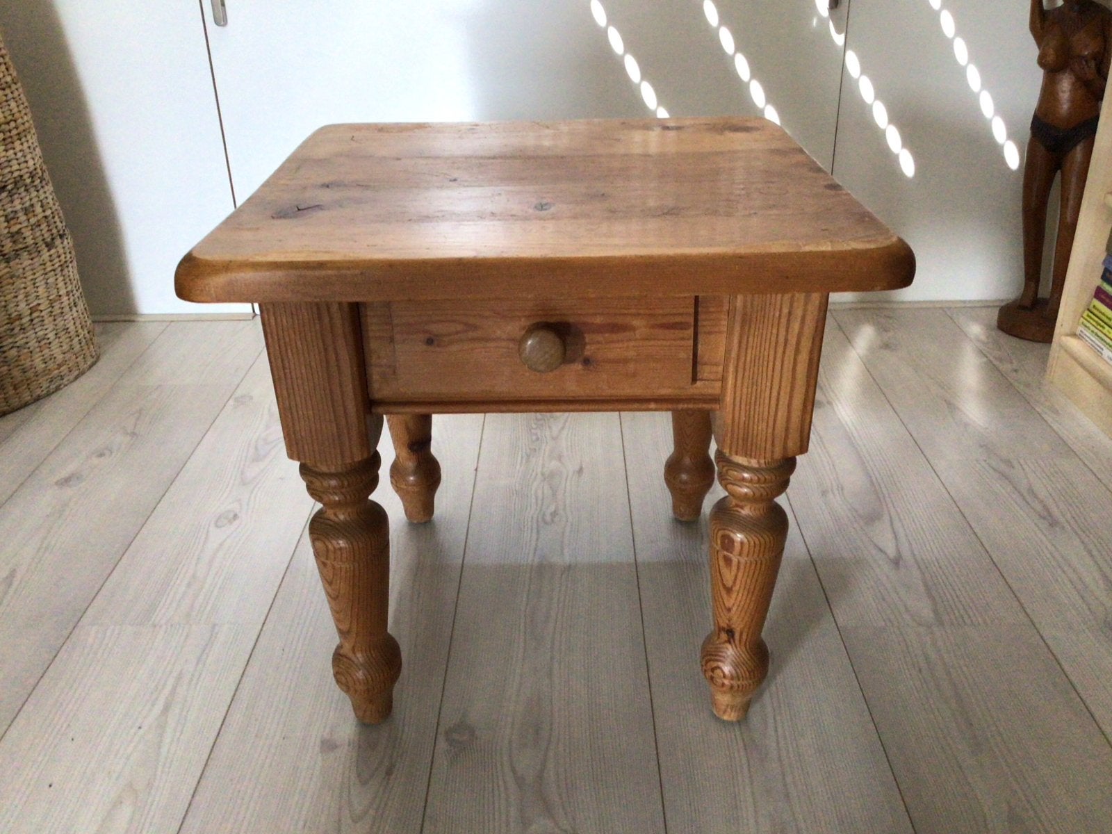 Bijzettafel, Minder dan 55 cm, Gebruikt, Rechthoekig, Ophalen