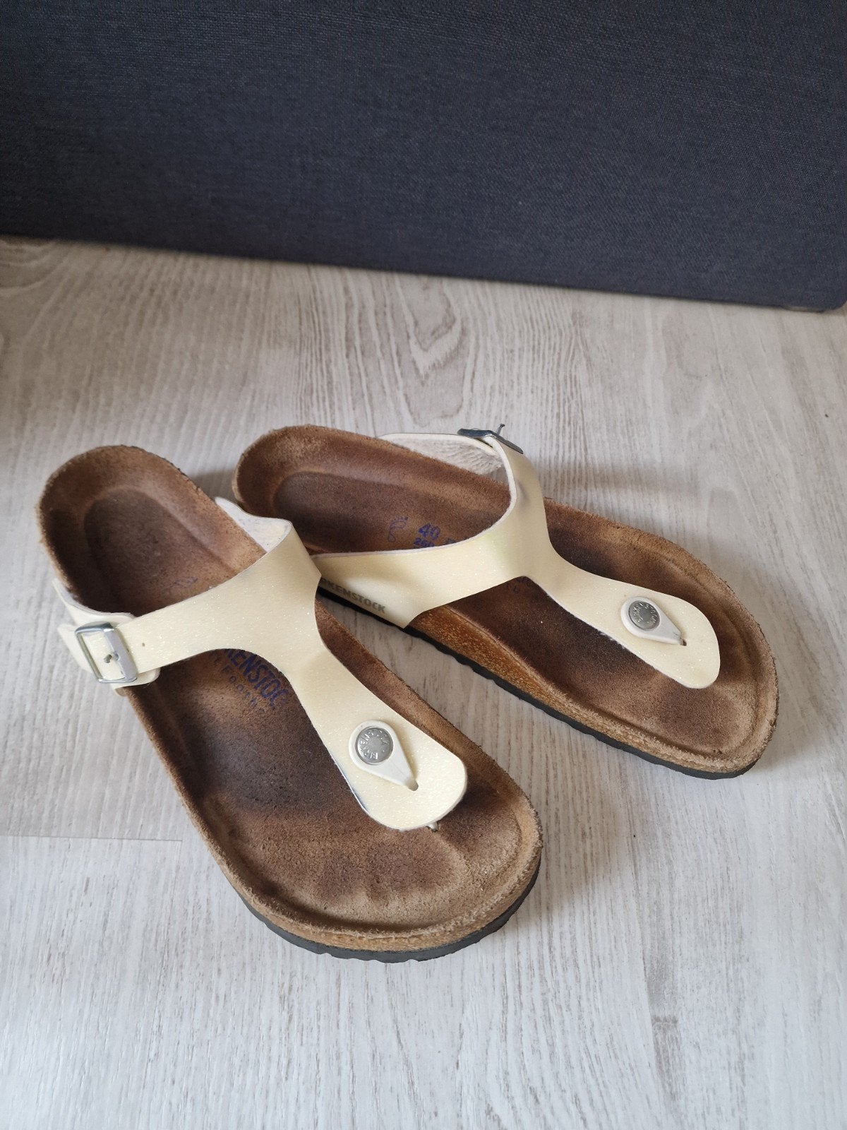 Birkenstock dames slippers maat 40, Ophalen of Verzenden, Gedragen