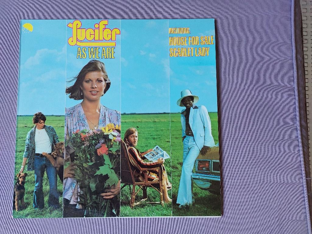 LP:  LUCIFER  -  As we are   (1975), Ophalen of Verzenden, Gebruikt, 12 inch