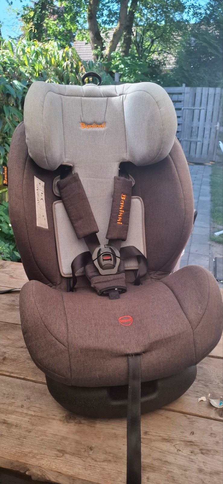 Banini autostoel groep 0/1/2/3, Gebruikt, 9 t/m 18 kg, Isofix, Ophalen