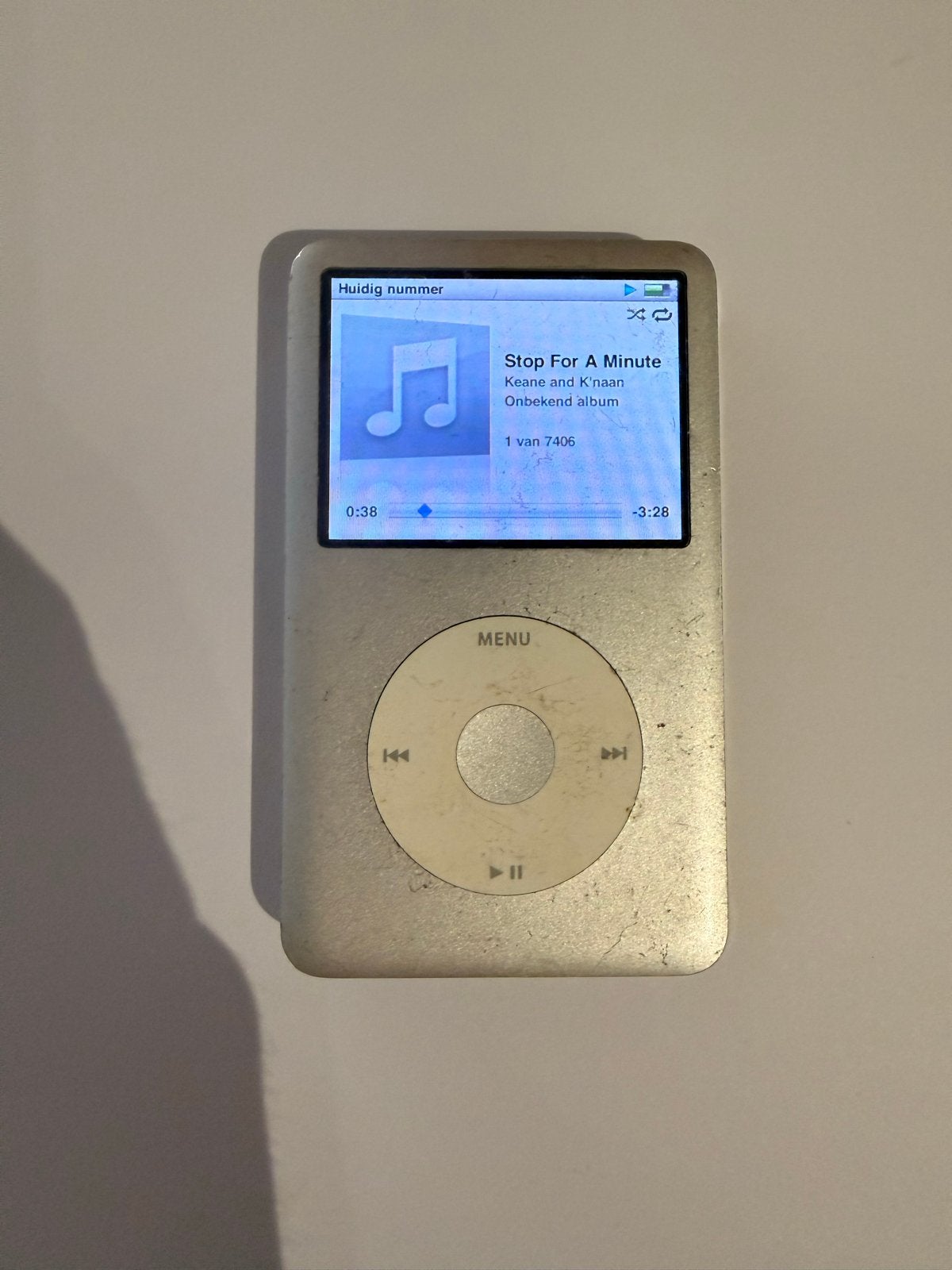 iPod Classic 7e generatie 160GB - Zilver, 40 GB en meer, Gebruikt, Classic, Ophalen of Verzenden