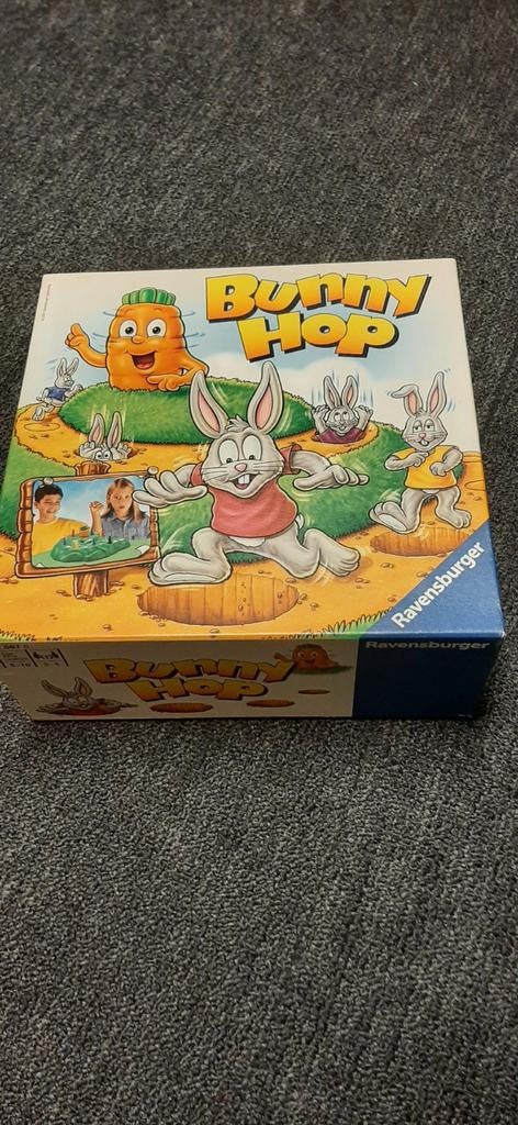 Leuk en mooi spel voor kinderen: Bunny Hop, Drie of vier spelers, Ophalen of Verzenden, Gebruikt, Ravensburger