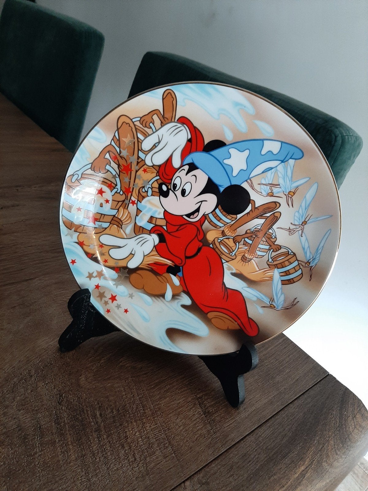 Disney Fantasia Mickey Mouse Decoratief Bord, Ophalen, Mickey Mouse, Servies