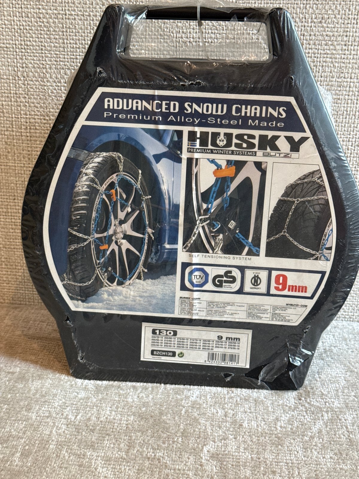 Nieuwe Husky 9mm Advanced Sneeuwkettingen, Auto diversen, Ophalen of Verzenden, Nieuw