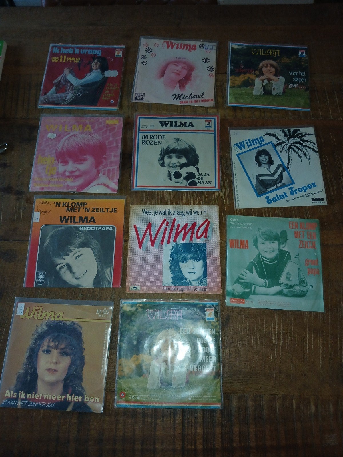 11x Wilma, Ophalen of Verzenden, Gebruikt, Overige formaten, Levenslied of Smartlap