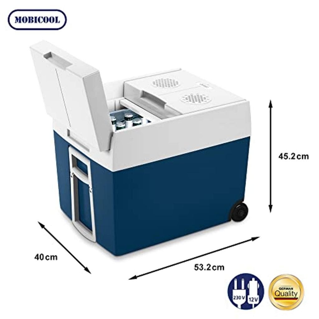 Mobicool MT48W thermo-elektrische koelbox 48l - 12/230v, Caravans en Kamperen, Koelboxen, Ophalen, Zo goed als nieuw, Koelbox