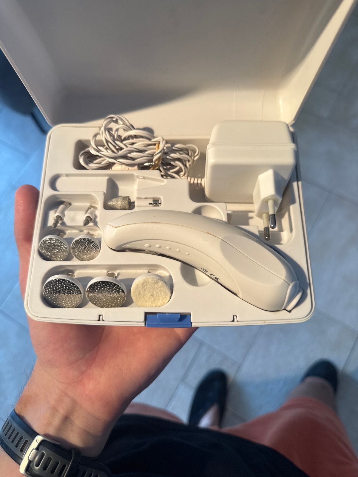 Manicure/Pedicure Set - Complete Verzorging voor Handen & Vo, Ophalen of Verzenden, Gebruikt, Hand- en Voetverzorging