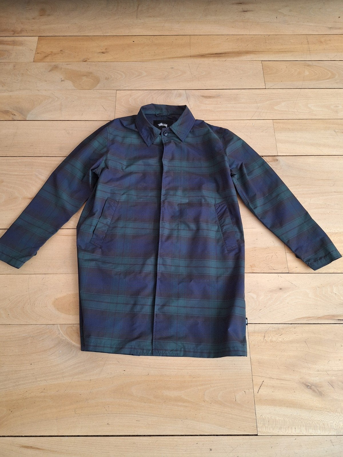 Stüssy regenjas heren maat M, Ophalen of Verzenden, Zo goed als nieuw, Zwart