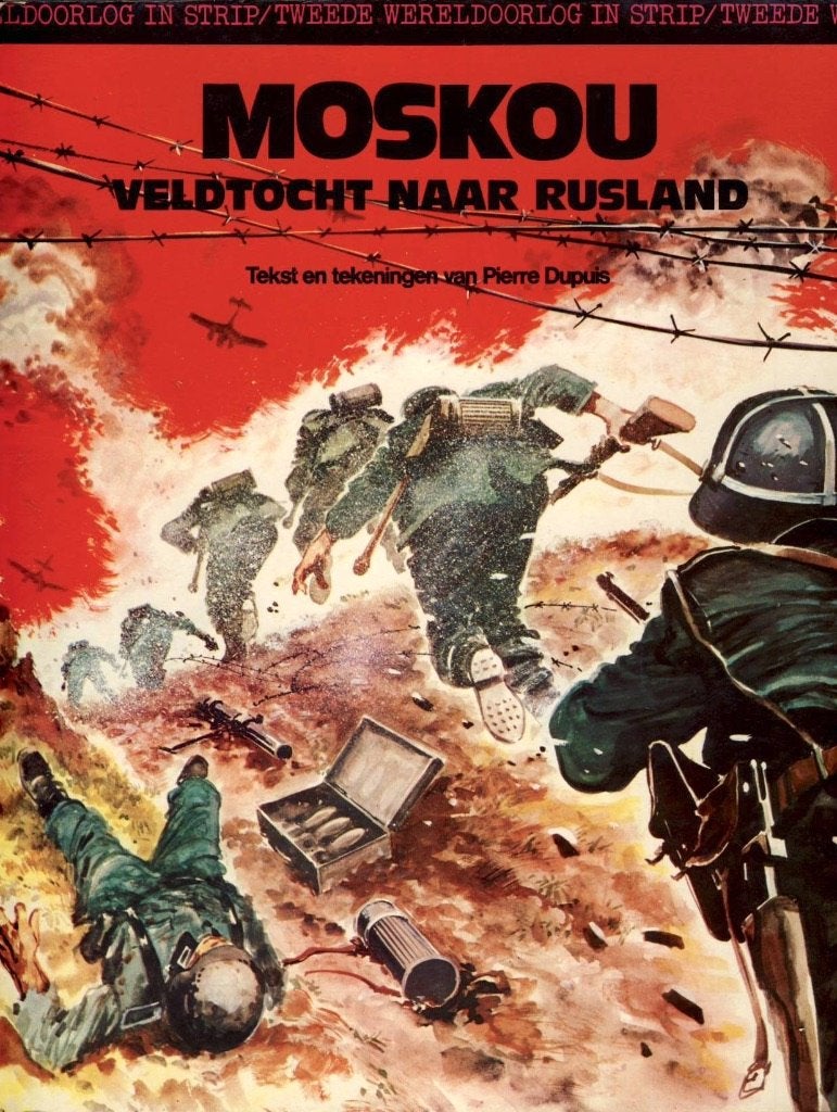 Moskou - Veldtocht naar Rusland, Gelezen, Eén stripboek, Ophalen of Verzenden, Pierre Dupuis