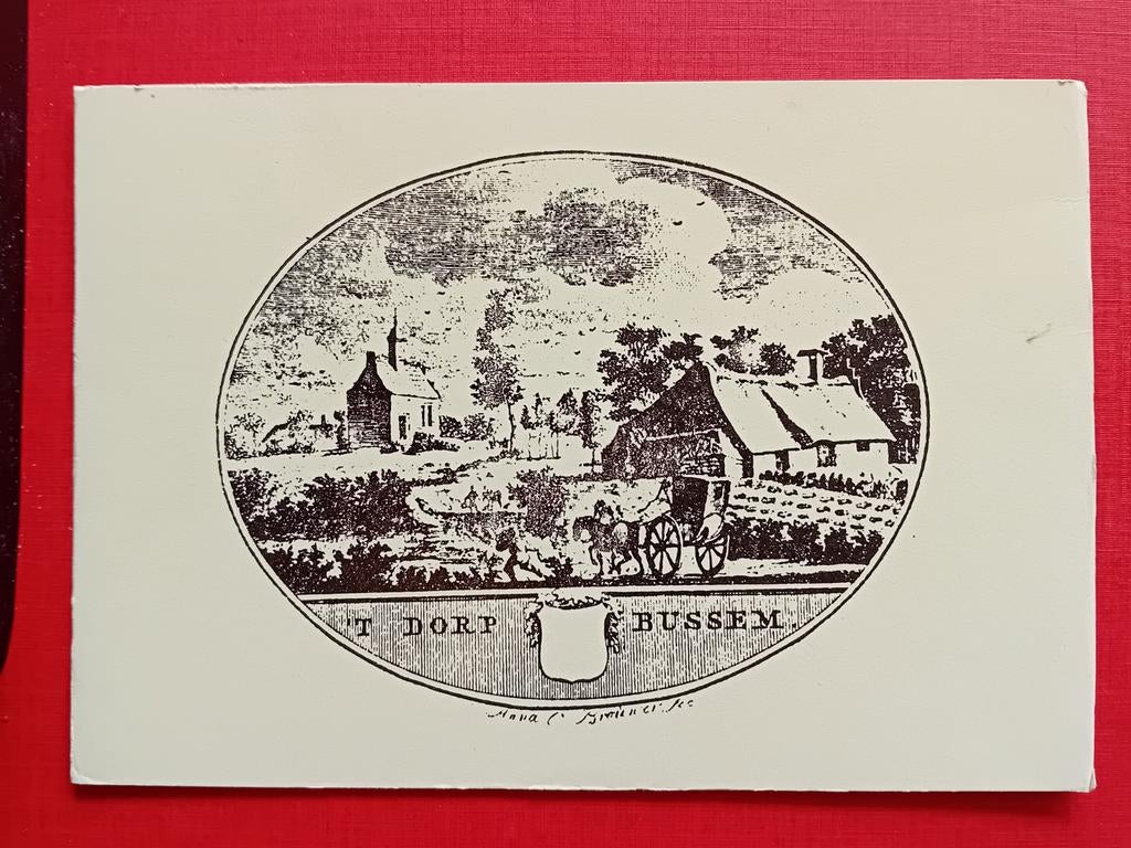 Kaart Bussum, Ophalen of Verzenden, Voor 1920, Noord-Holland