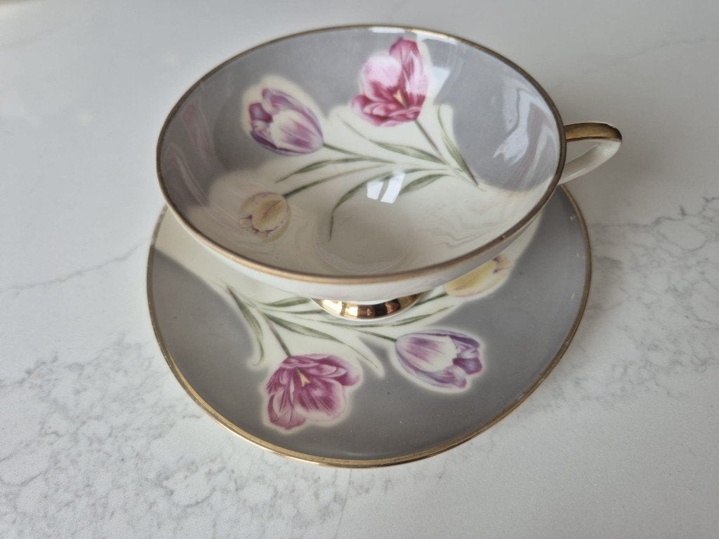 Vintage Winterling Bavaria kop en schotel | Duits porselein, Ophalen of Verzenden