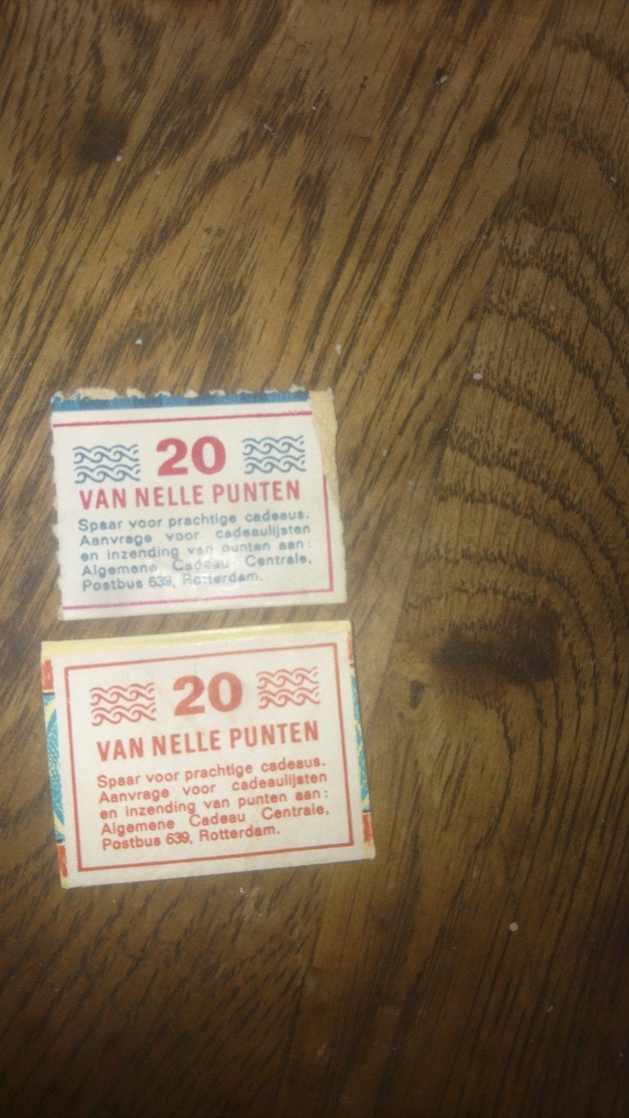 Vintage Van Nelle Punten (20 punten), Ophalen, Gebruikt