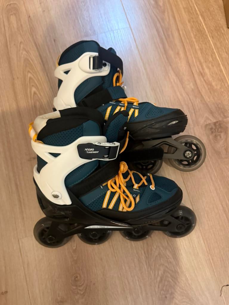 Inline skates Oxelo mt 38-41, Overige merken, Verstelbaar, Kinderen, Ophalen of Verzenden